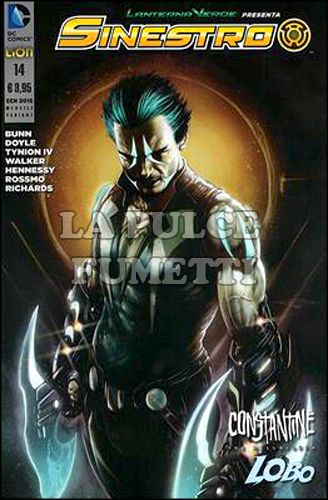 LANTERNA VERDE PRESENTA - SINESTRO #    14 - VARIANT LOBO